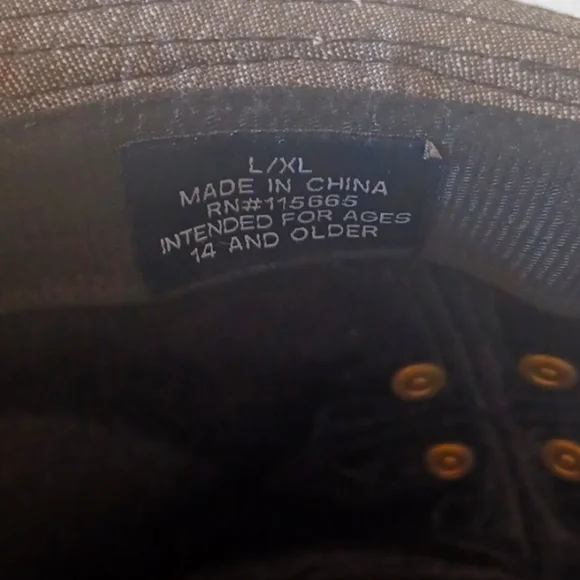 EXPLICIT Black Cross Fedora, L/XL - Picture 8 of 9